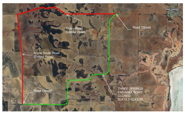 Roadwork map 02.06.2025