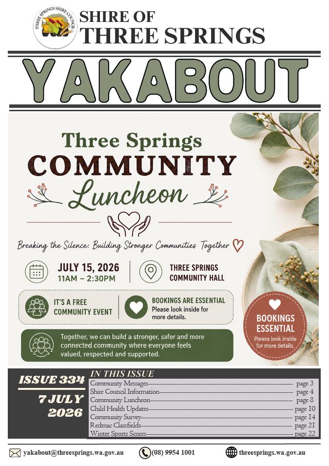 Yakabout Issue 334 Cover